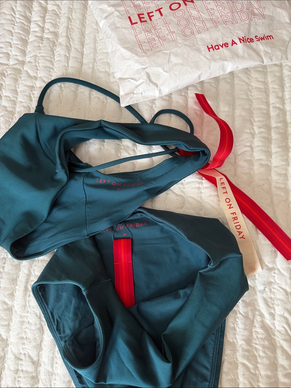 Left On Friday Bikini (Deep Teal) - Picture 2 of 4